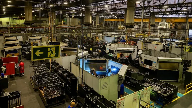 Faturamento da indústria mineira avança 1,4% no primeiro semestre