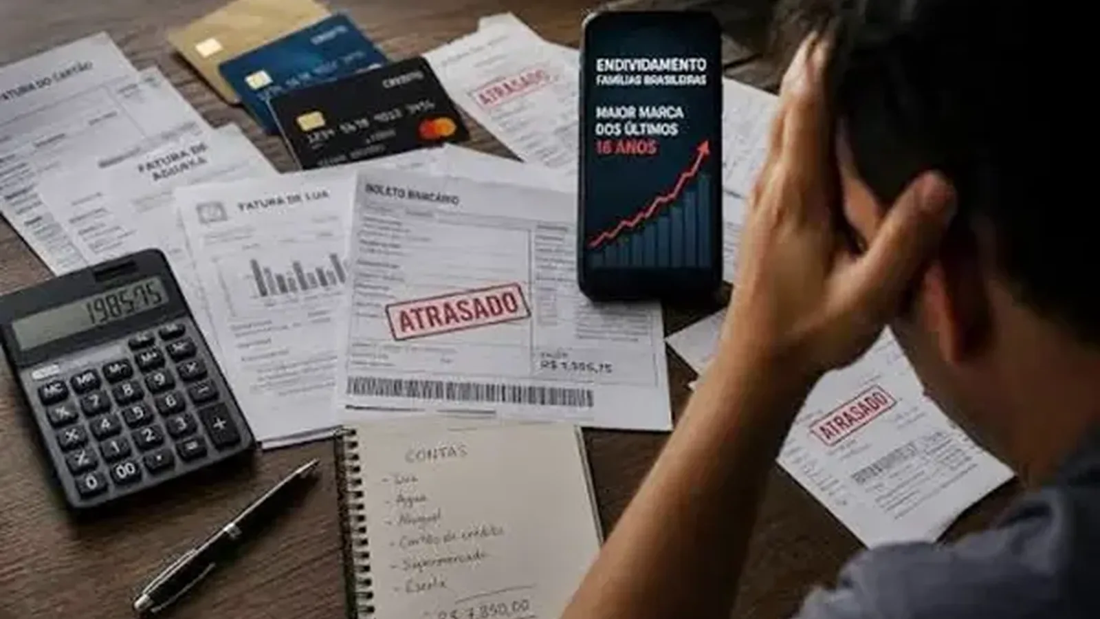 Endividamento das famílias no Acre atinge 82,7% em julho e chega ao maior nível em 12 meses