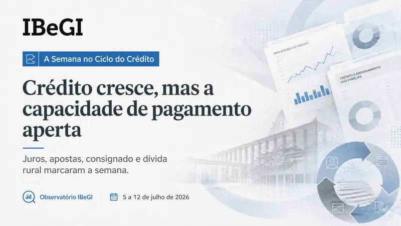 Crédito cresce, mas a capacidade de pagamento aperta
