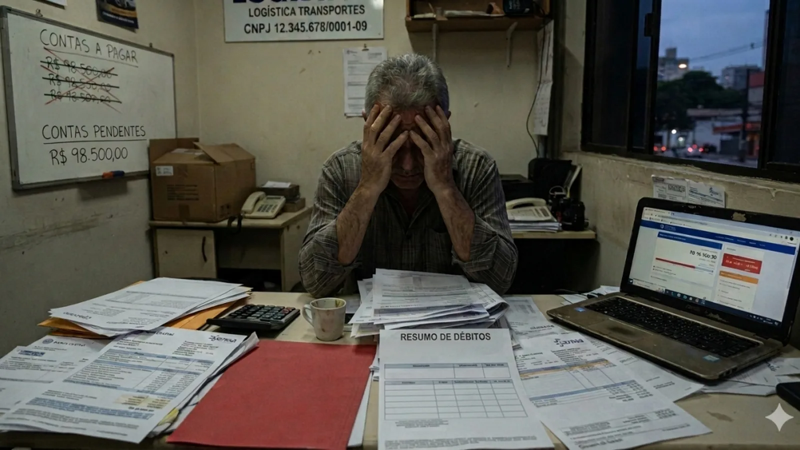 Inadimplência empresarial sobe 14,97% e atinge todas as regiões do Brasil