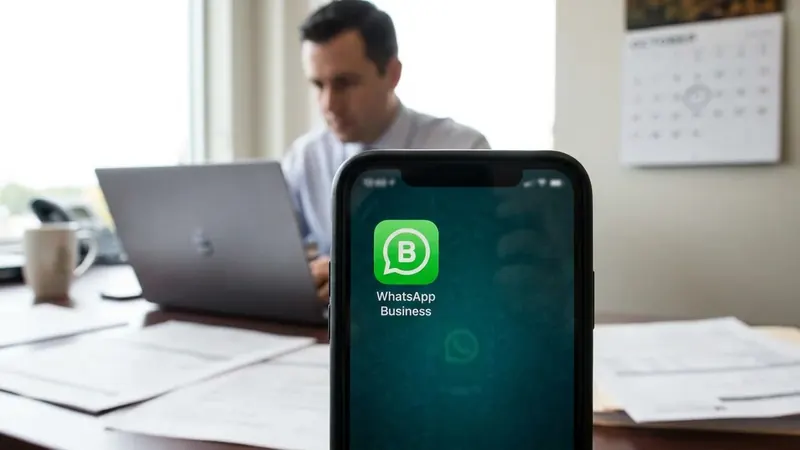 WhatsApp inicia cobrança por mensagens de serviço a empresas a partir de outubro; usuários comuns seguem isentos da nova taxa.