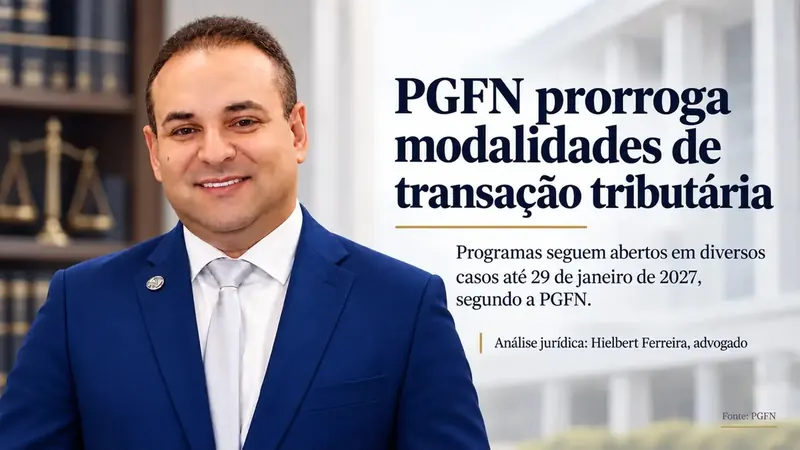 Empresas ganham novo prazo para negociar dívidas com a União; PGFN prorroga transações para 2027