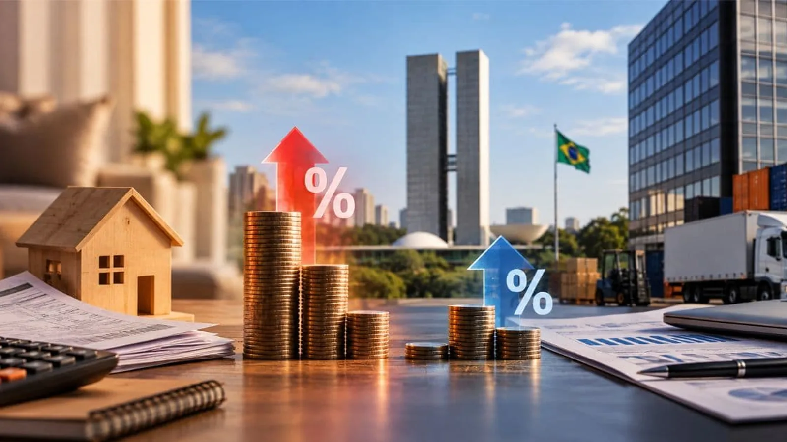 Juros dos empréstimos no Brasil pesam mais sobre famílias que empresas