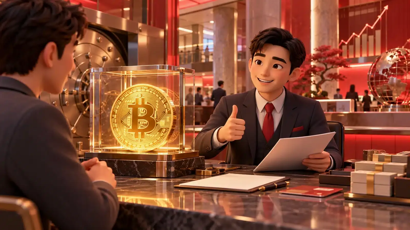 Banco sul-coreano libera crédito com Bitcoin como garantia