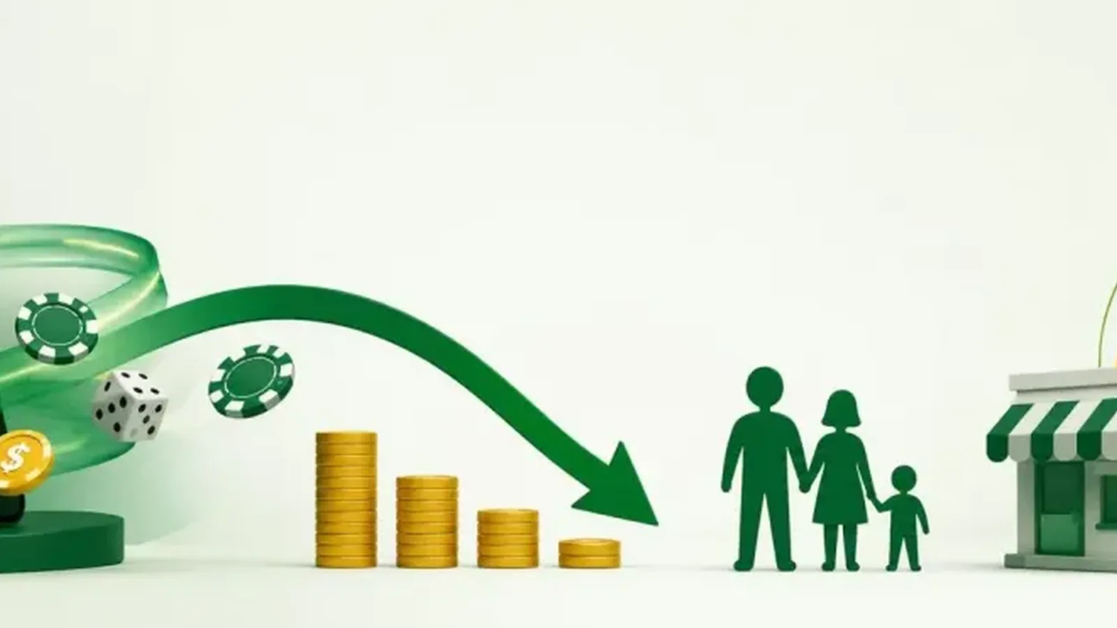 Bilhões destinados às bets pressionam a renda das famílias e o consumo local
